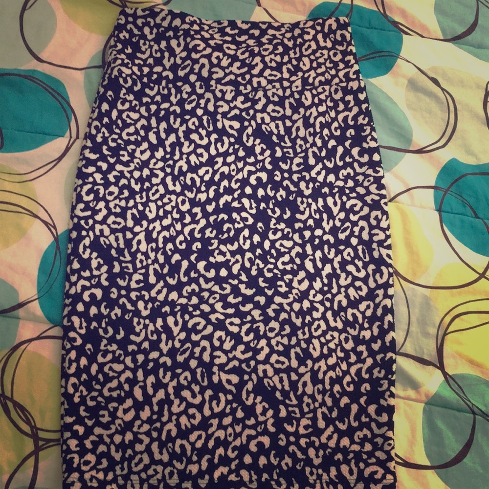Lularoe Cheeta Print skirt